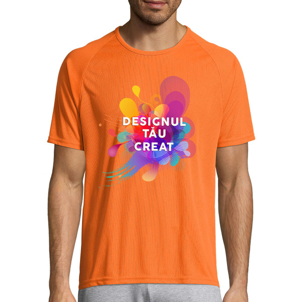 Tricou sport cu design personalizat