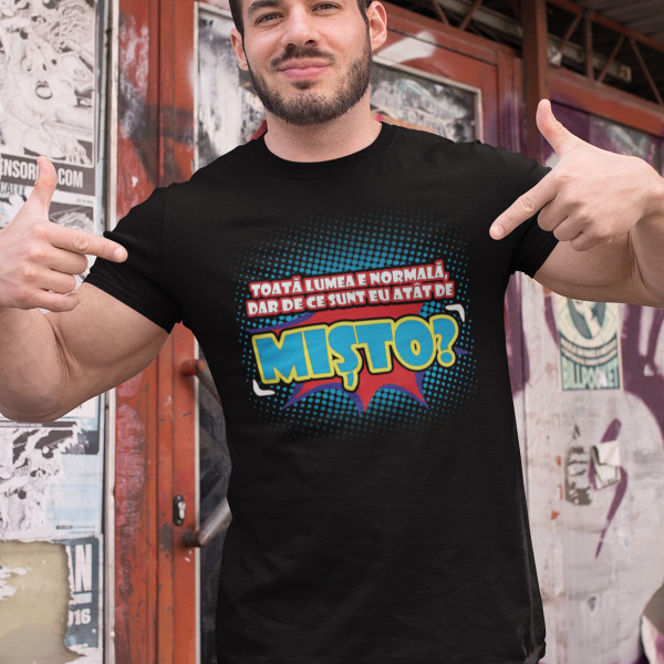 Tricou  „Sunt mișto" (colorate)