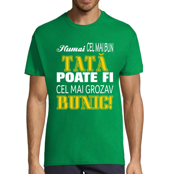Tricou  "Tată bun - bunic minunat"