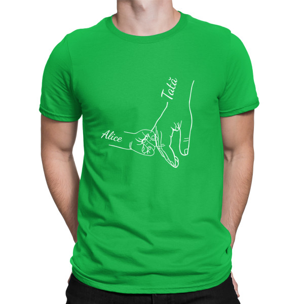 Tricou „Tata și copiii” cu numele copiilor aleși