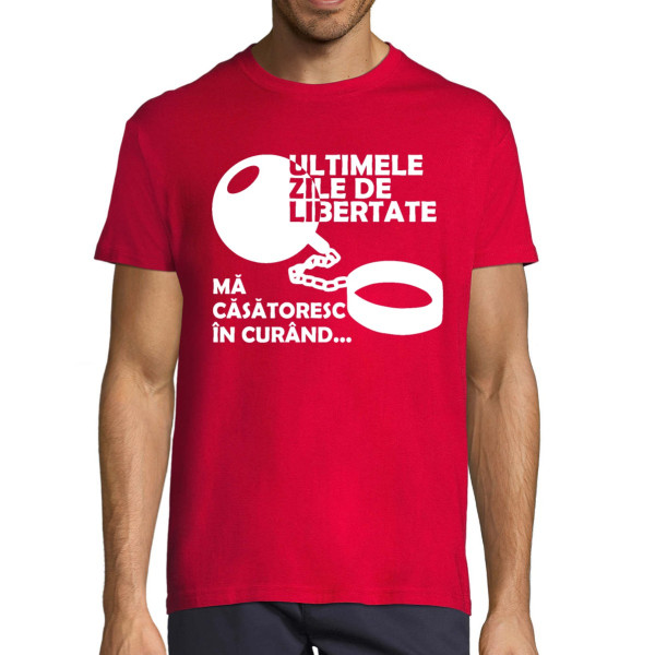 Tricou  "Ultimele zile de libertate"