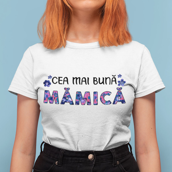 Tricou pentru femei "Cea mai bună mămică"