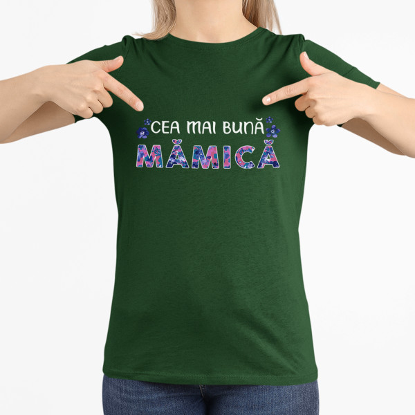 Tricou pentru femei "Cea mai bună mămică"
