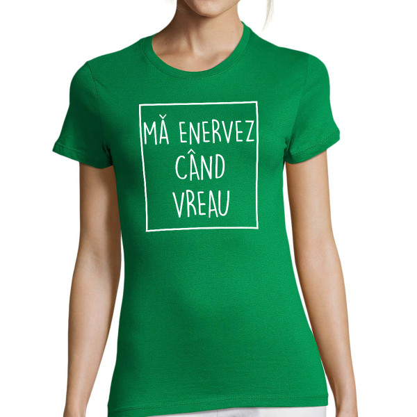 Tricou pentru femei "Nervoasă"