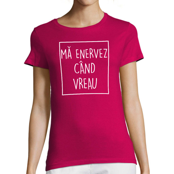 Tricou pentru femei "Nervoasă"