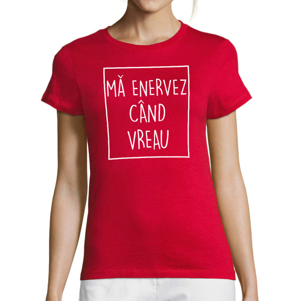 Tricou pentru femei "Nervoasă"