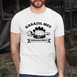 Tricou  "Regulile garajului meu"