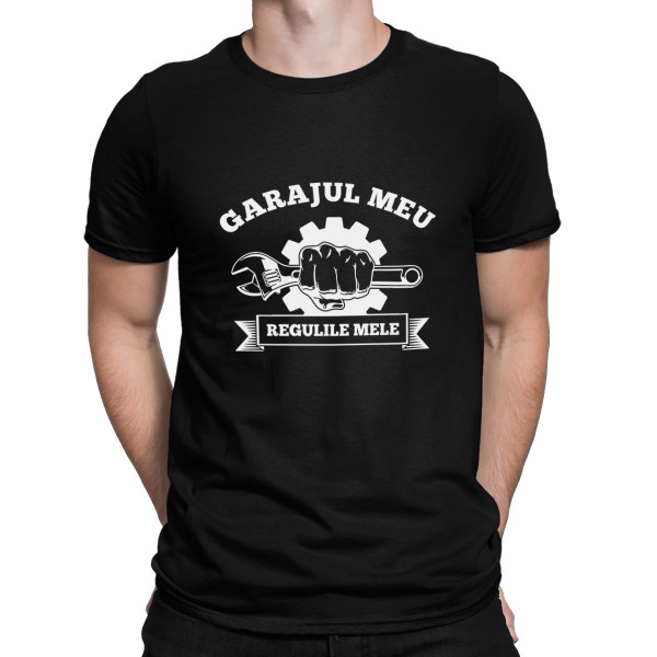 Tricou  "Regulile garajului meu"