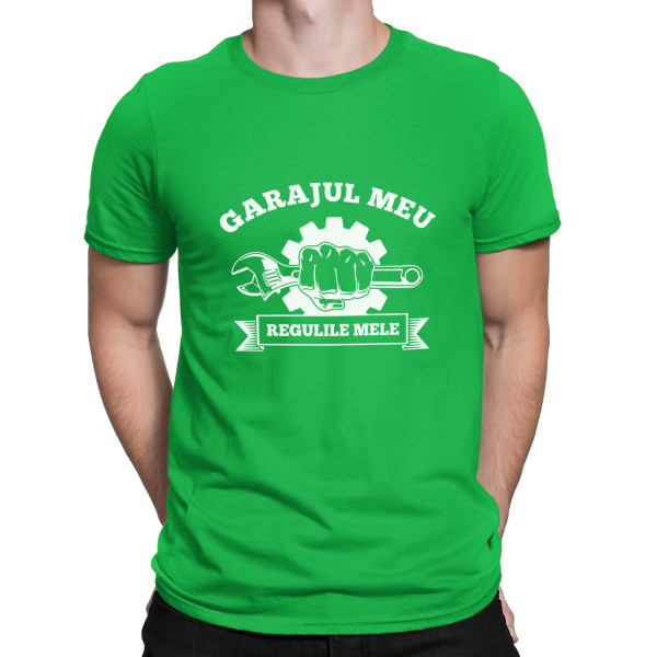 Tricou  "Regulile garajului meu"