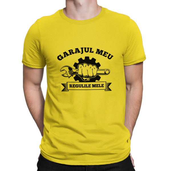 Tricou  "Regulile garajului meu"
