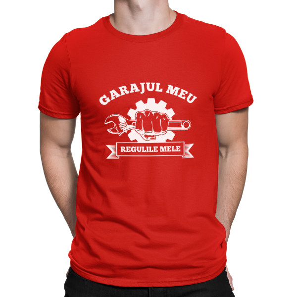 Tricou  "Regulile garajului meu"