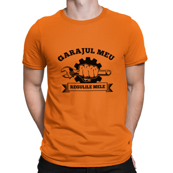 Tricou  "Regulile garajului meu"