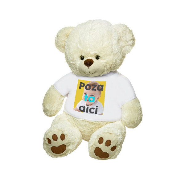 Urs XXL "Albert" cu fotografia aleasă de tine (46 cm) Urs XXL "Albert" cu fotografia aleasă de tine (46 cm)