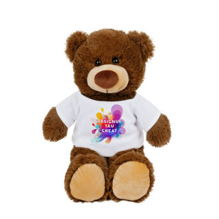 Ursuleț de pluș „Bernie” cu design personalizat (25cm)