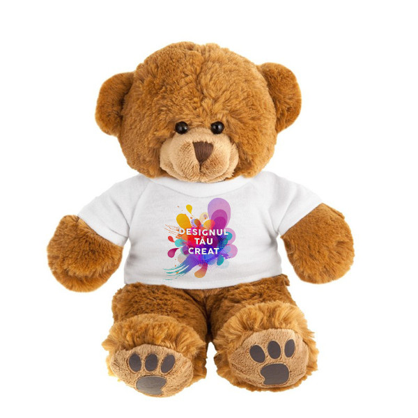 Ursuleț de pluș „Dennis” cu design personalizat (20cm) Ursuleț de pluș „Dennis” cu design personalizat (20cm)