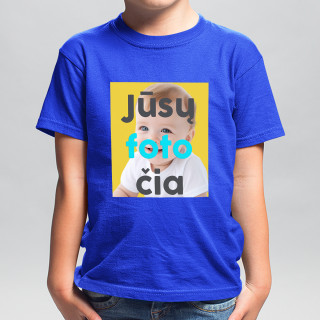 Tricou pentru copii cu fotografia aleasă de tine