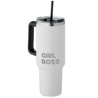 Cană termică XL "Girl boss" (1200ml)
