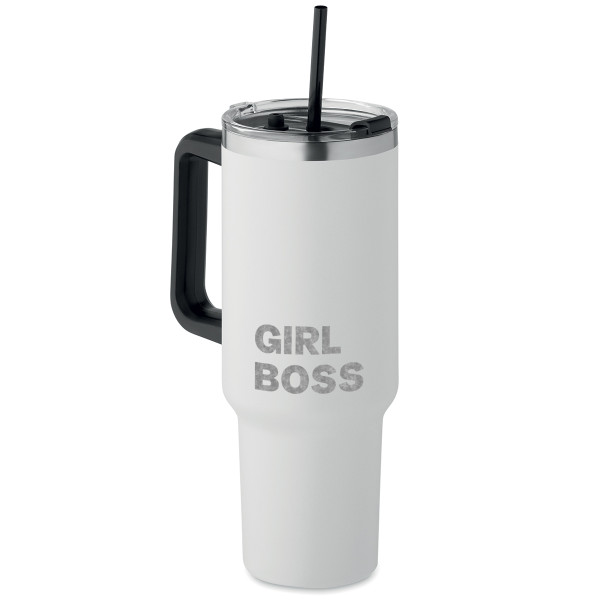Cană termică XL "Girl boss" (1200ml)