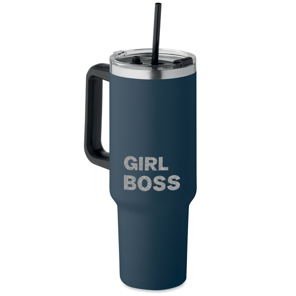 Cană termică XL "Girl boss" (1200ml)