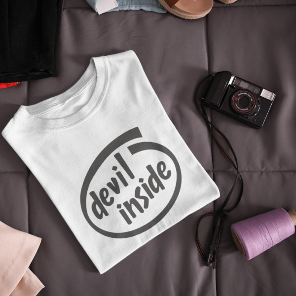 Tricou damă "Devil Inside"