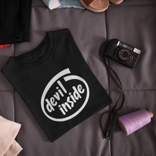 Tricou damă "Devil Inside"