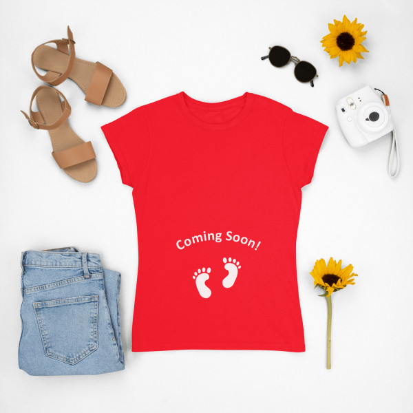 Tricou damă "Coming soon"