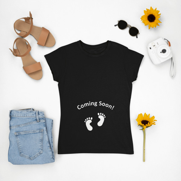 Tricou damă "Coming soon"
